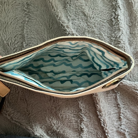 Coach beach starfish wristlet gold clutch - Picture 8 of 9